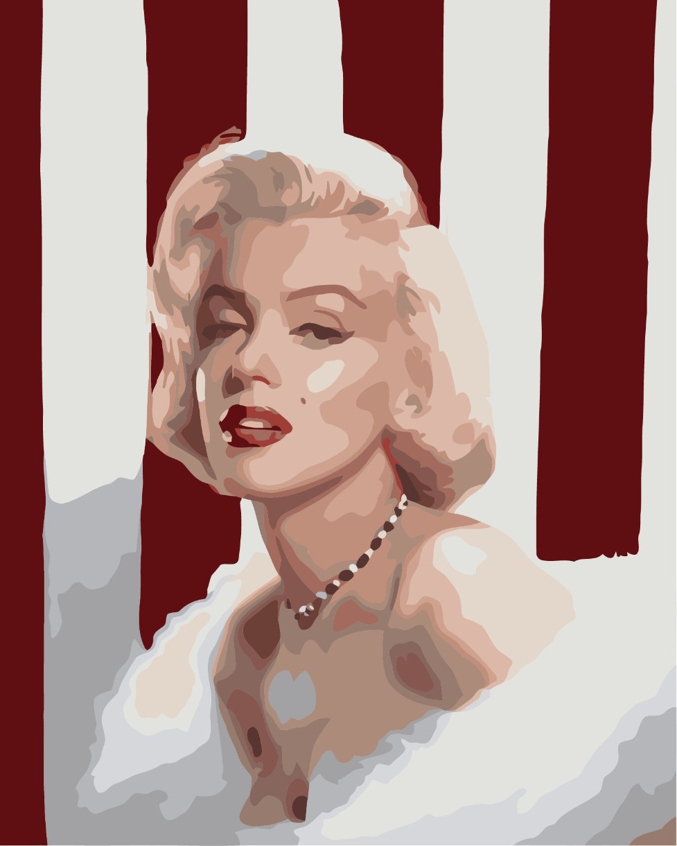 Картина по номерам PRC Marilyn Monroe 30x40cm 01945