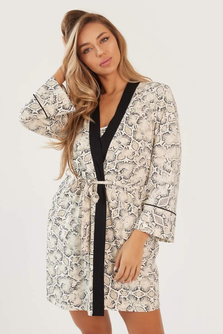 Peniuar Ajoure T5128 Print Snake L