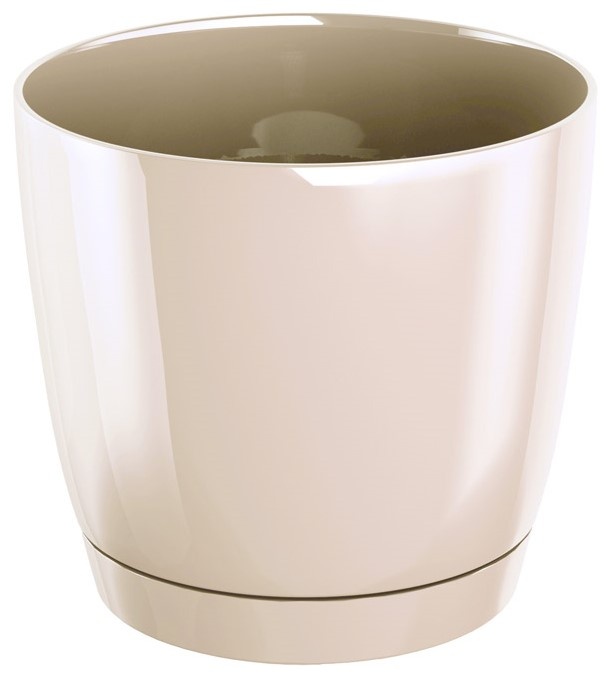 Цветочный горшок Prosperplast Coubi Round P DUOP240-CY728