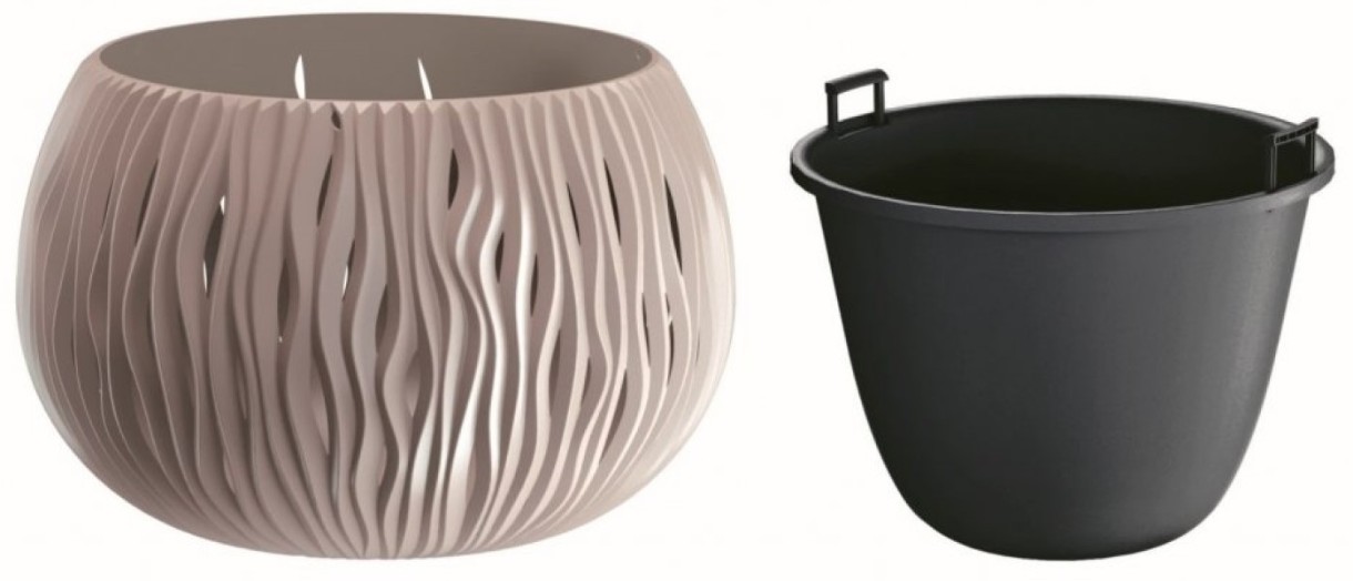 Цветочный горшок Prosperplast Sandy Bowl DSK240-7529U