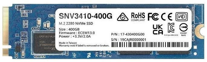 Solid State Drive (SSD) Synology 400Gb (SNV3410-400G)