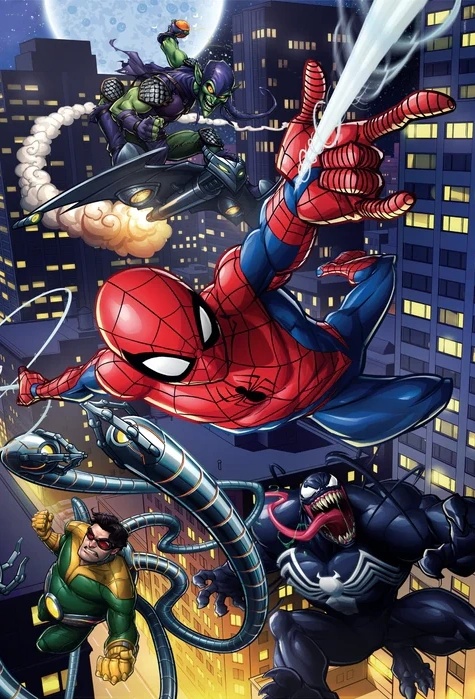 Puzzle Clementoni 180 Marvel Spider-Man (29782)