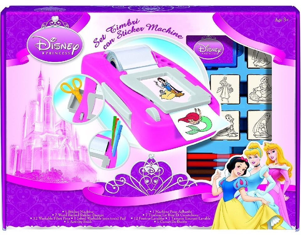 Set de ștampile Trefl Disney Princess (8660)