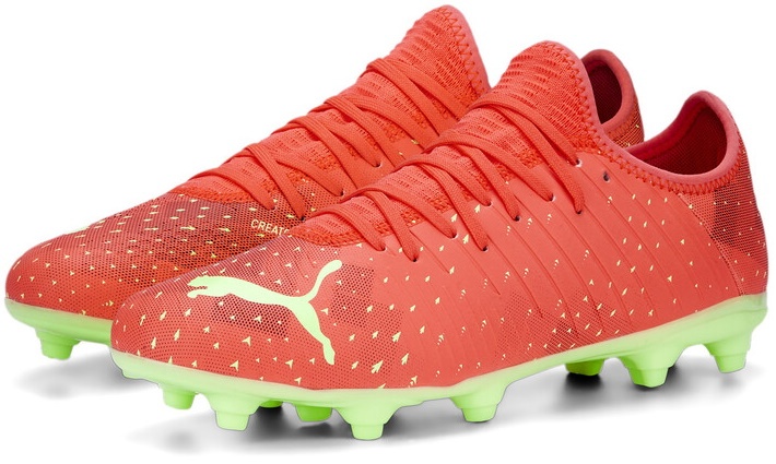 Футбольные бутсы Puma Future Z 4.4 Fg/Ag Fiery Coral/Fizzy Light/Puma Black 42