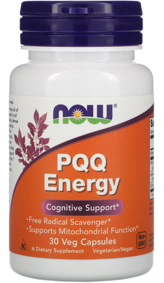 Antioxidant NOW PQQ Energy 20mg Plus 30cap
