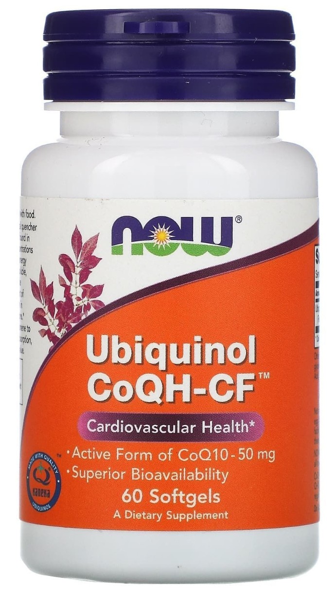 Antioxidant NOW Ubiquinol CoQH-CF 60cap