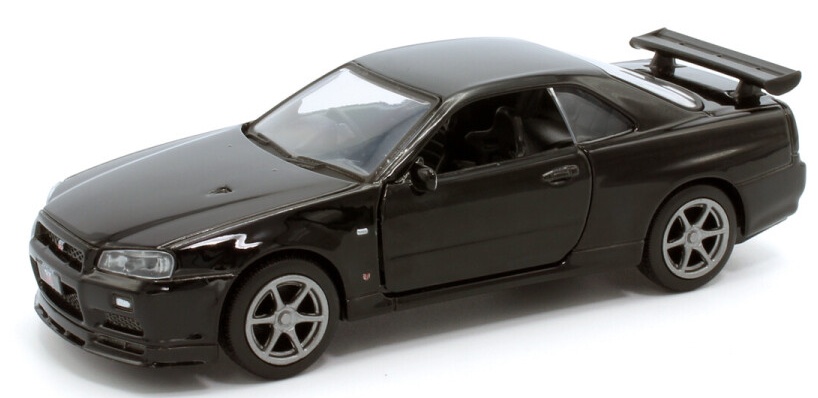 Машина Tayumo Nissan GT-R34 V-Spec II Black (36115210)