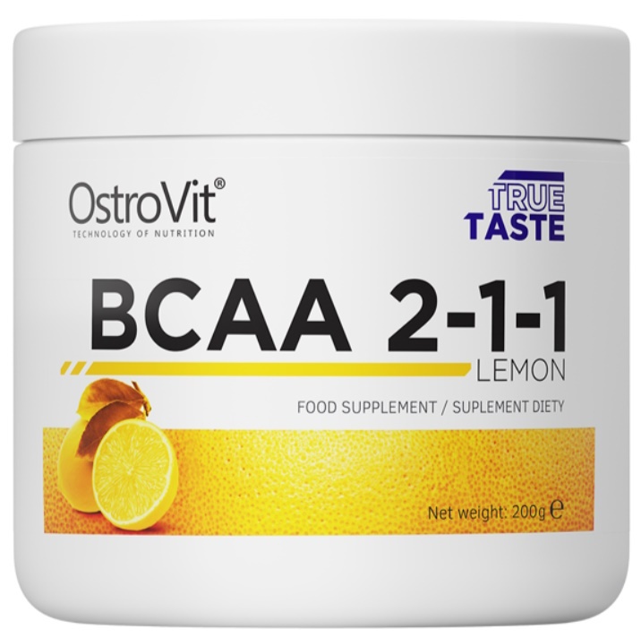 Aminoacizi Ostrovit BCAA 2-1-1 200g Lemon