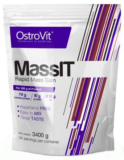 Gainer Ostrovit MassIT 3400g Vanilla