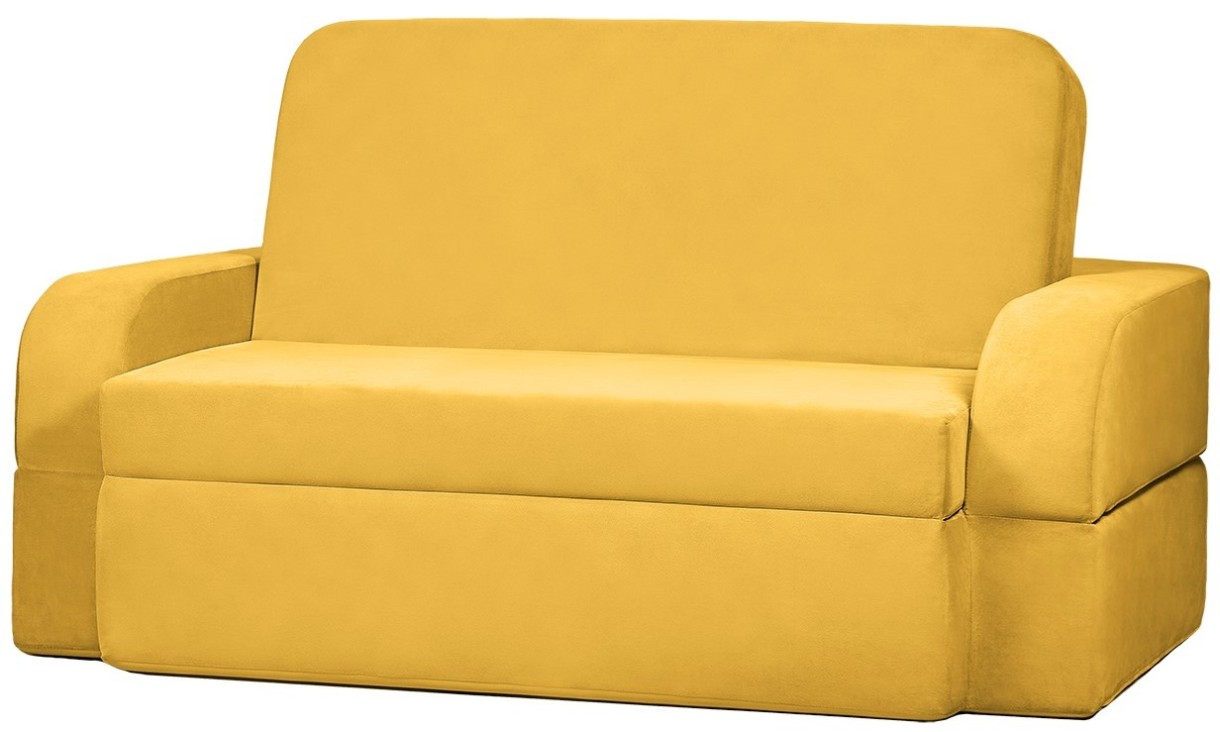 Canapea fără ramă Edka Terra 3in1 160x200x30 M101 Yellow Ochre