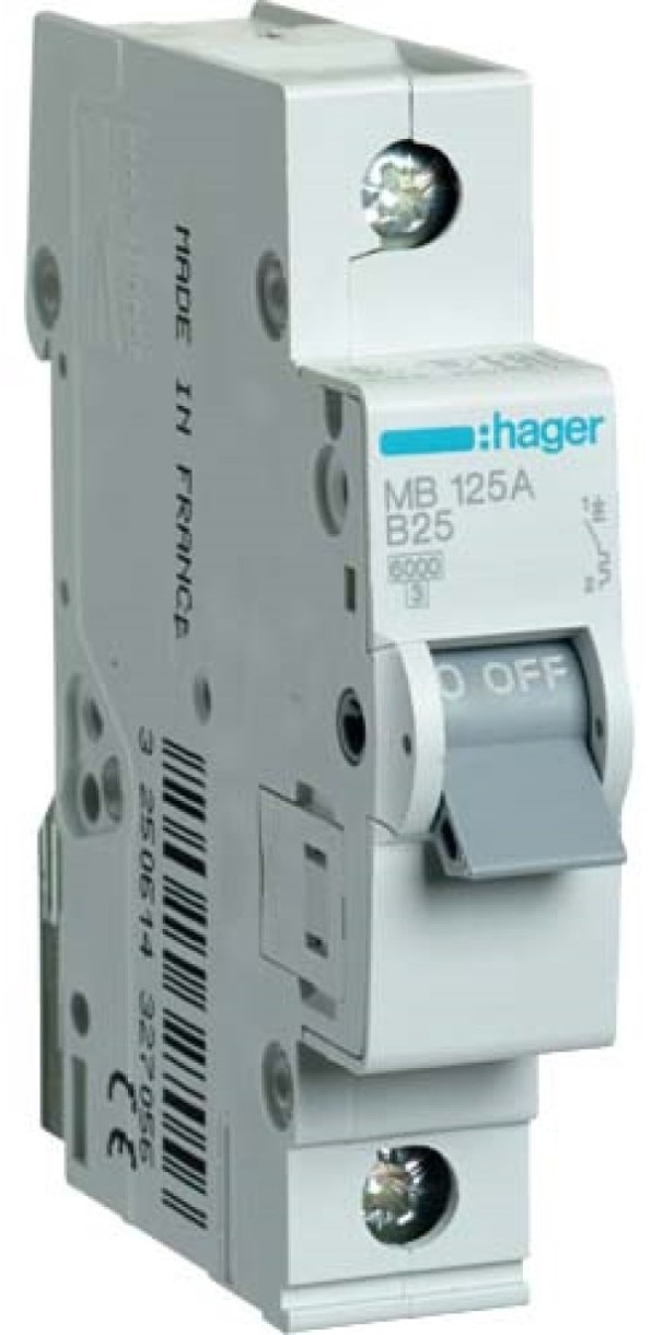Întrerupător automat Hager MB125A