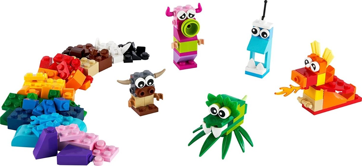 Конструктор Lego Classic: Creative Monsters (11017)