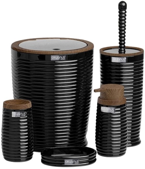 Set pentru baie Okyanus Black OKY486-3S