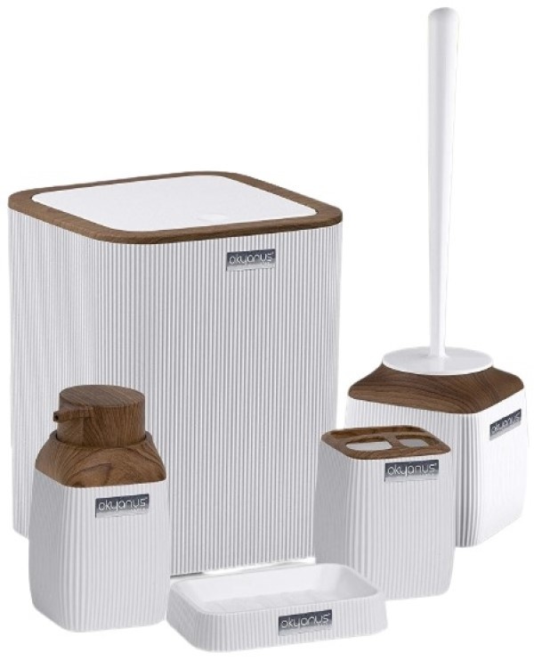 Set pentru baie Okyanus White OKY501-3B