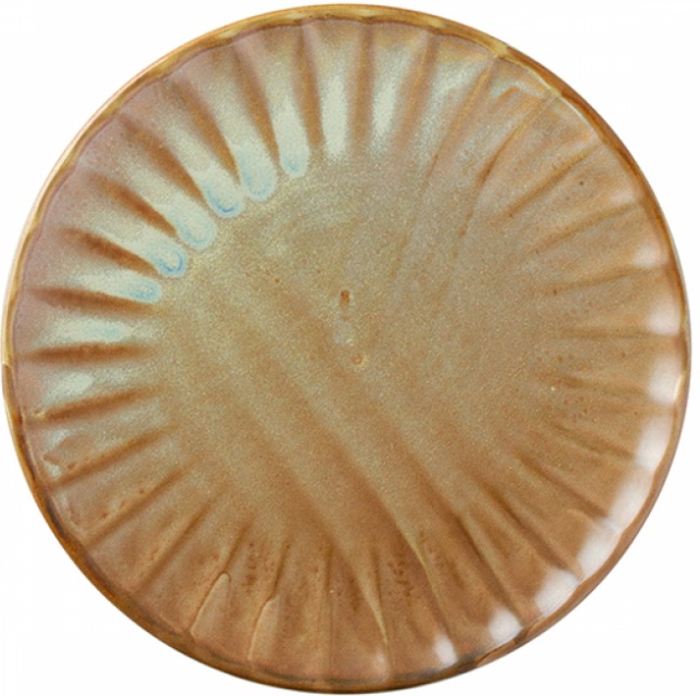 Набор сервировочных блюд Alir Wave Cream 26cm (ZA0206-10-a cream) 6pcs