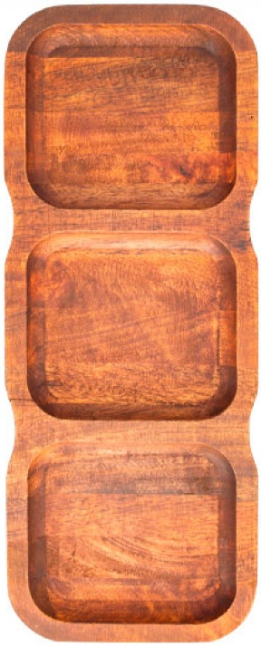Сервировочное блюдо Casa Masa Snack 38x15cm (WT-A2005C-2)