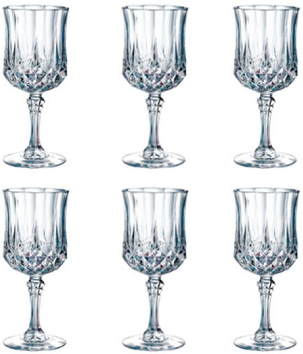 Набор бокалов Cristal D'Arques Longchamp 250ml (L7550) 6pcs
