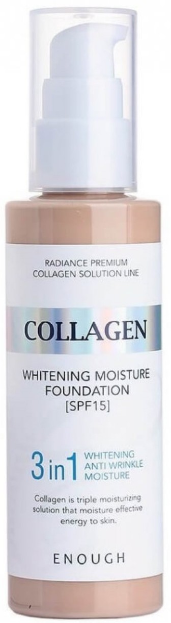 Тональный крем для лица Enough Collagen Whitening Moisture Foundation SPF15 N21