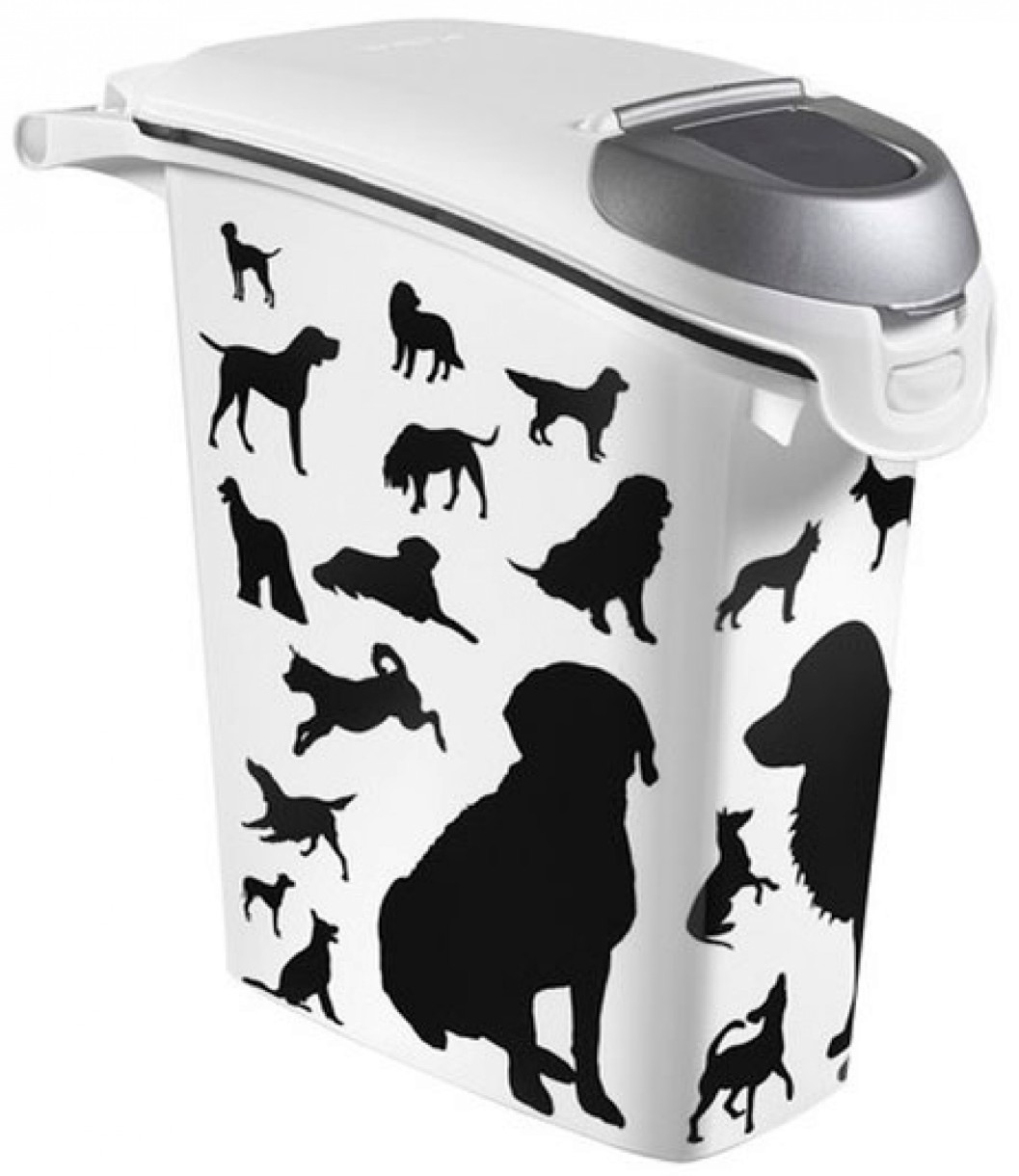 Контейнер для хранения корма собак Curver Silhouette 10kg (210341)