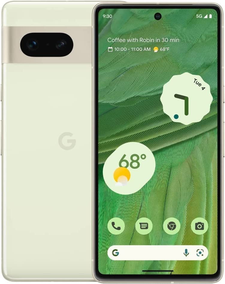 Telefon mobil Google Pixel 7 5G 8Gb/256Gb Lemongrass