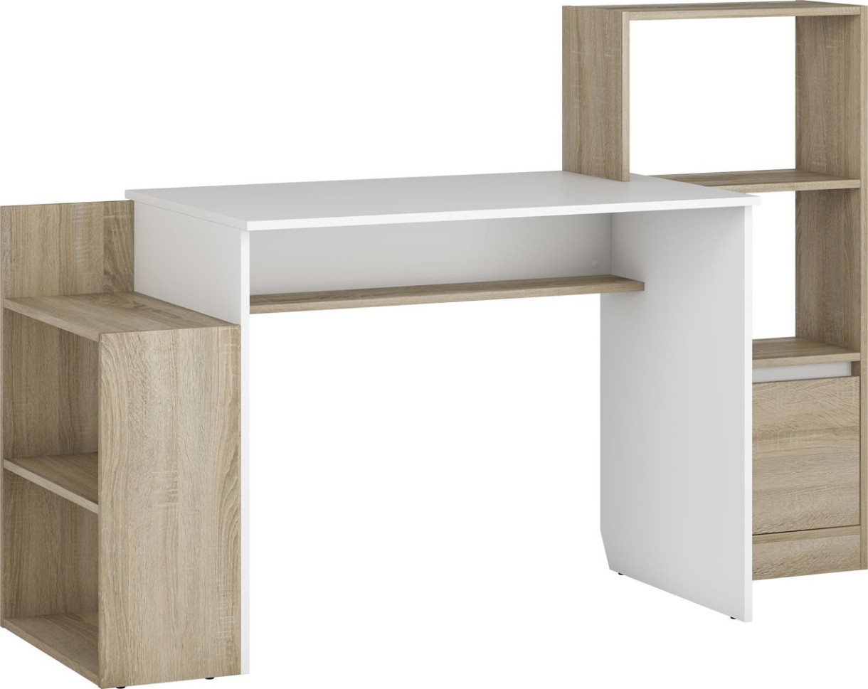 Письменный стол Magnusplus Table 2 Sonoma/White