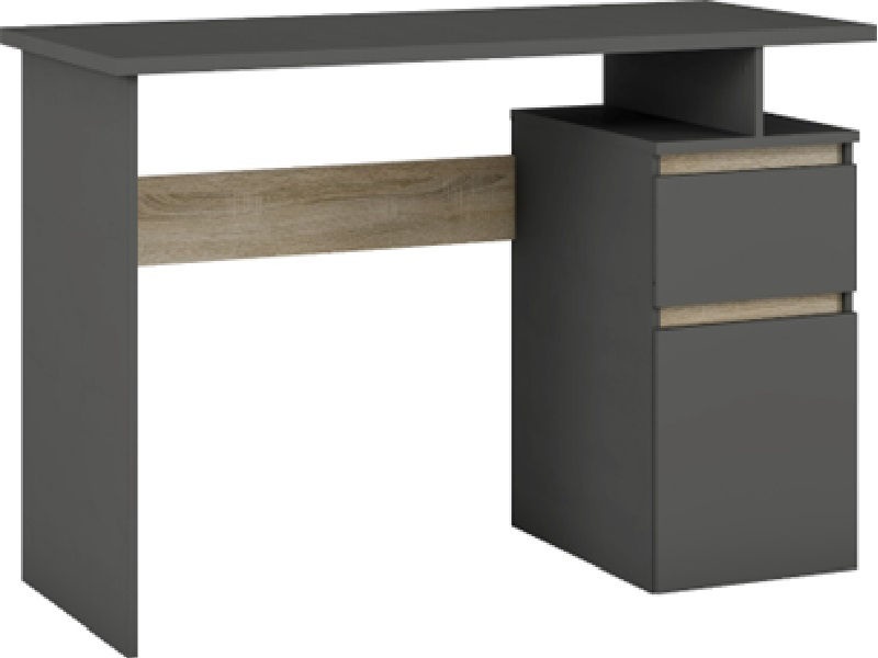 Письменный стол Magnusplus Table 4 1.2m Graphite/Oak Sonoma