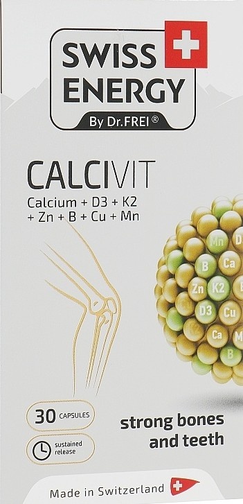 Витамины Swiss Energy Calcivit 30caps