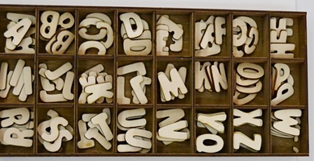 Развивающий набор Edujoc Letters Set (165)