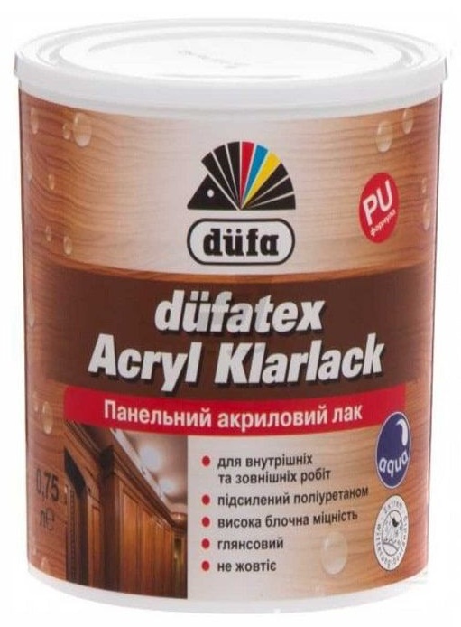 Лак Dufa Dufatex Acryl Klarlack 2.5L