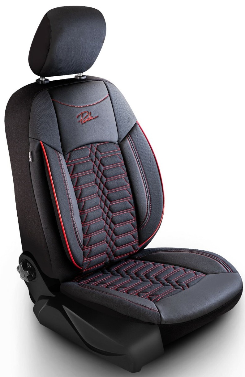 Set huse Panda Proline Negru Cu Rosu