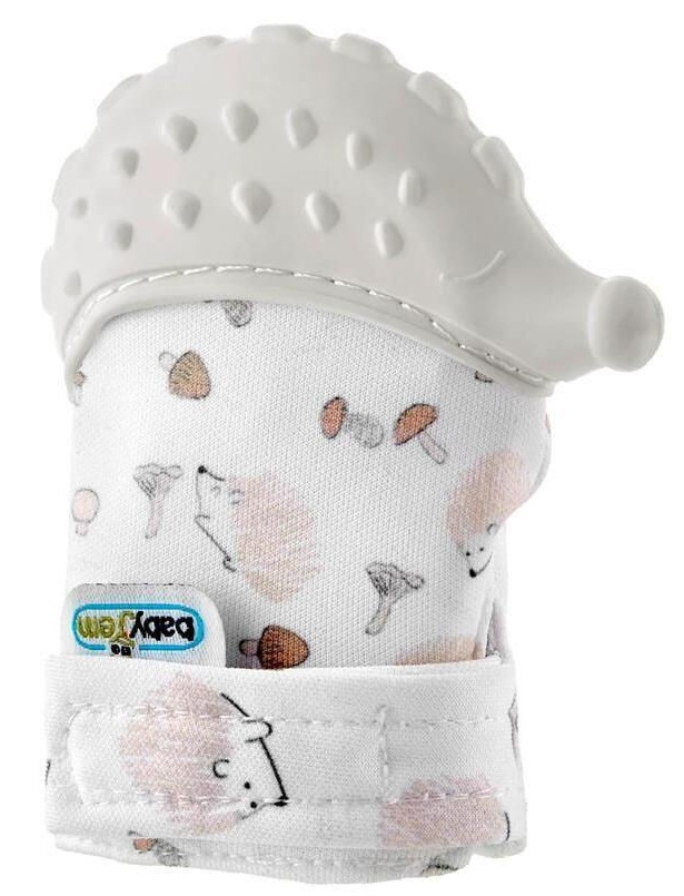 Игрушка-прорезыватель BabyJem Scratch Gloves Ecru (612)
