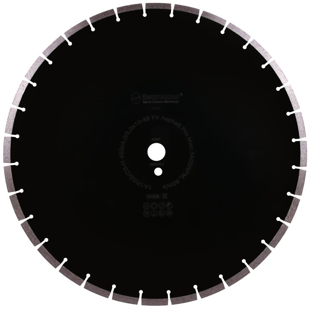 Диск для резки Baumesser 1A1RSS/C3-H Asphalt Pro d450