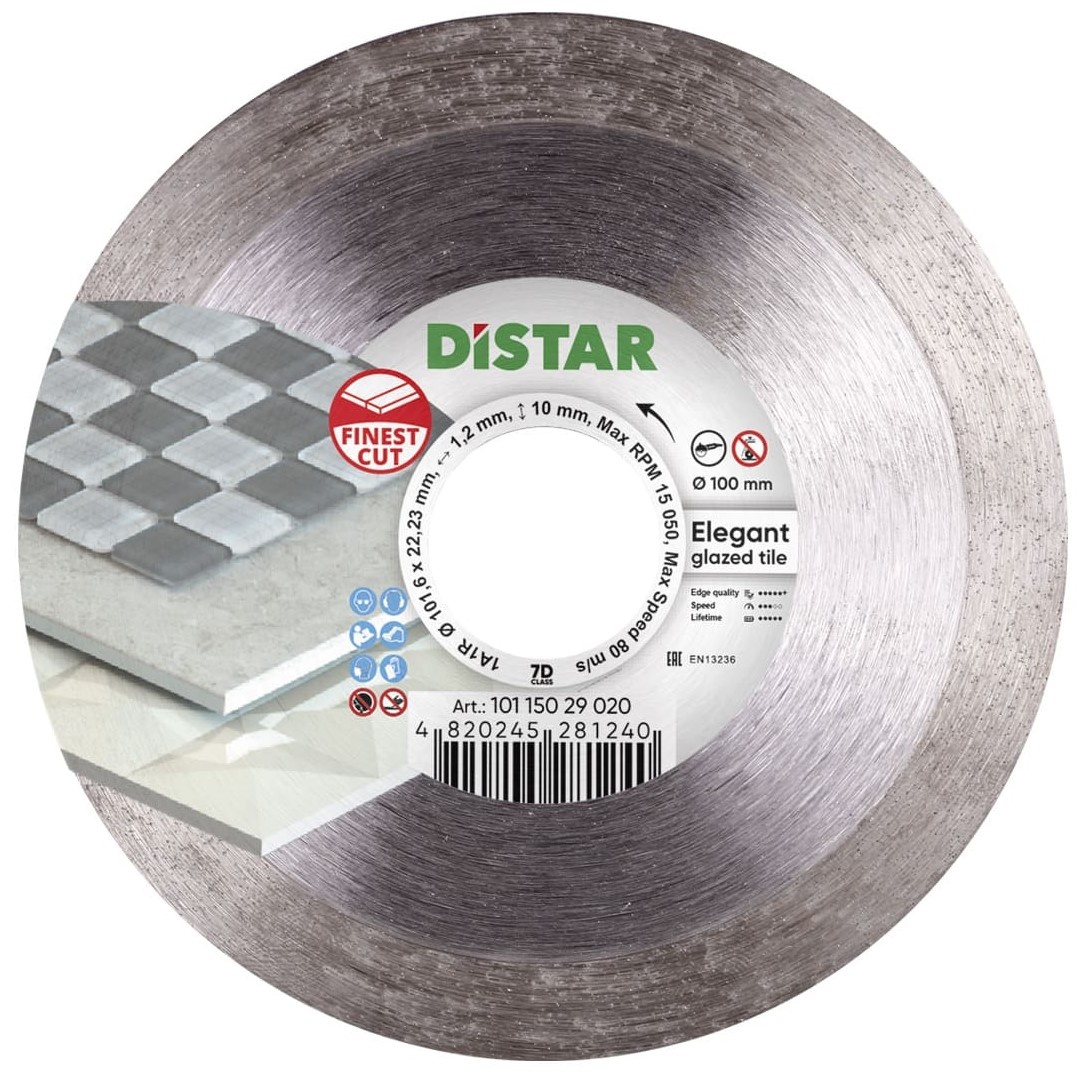 Disc de tăiere Distar 1A1R Elegant d101