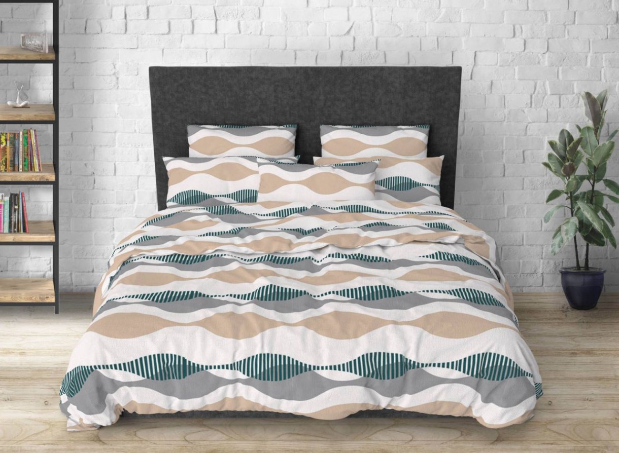 Постельное бельё Pernamd Absractcolor 3 2.2x50x71