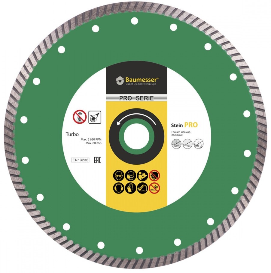 Disc de tăiere Baumesser Turbo Stein Pro d125