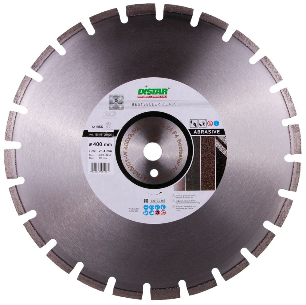 Диск для резки Distar 1A1RSS/C1-W Bestseller Abrasive d400