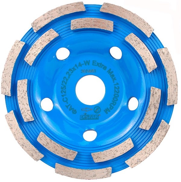 Cupa diamantat pentru slefuire Distar DGS-W 125/22,23-14 Extra Max