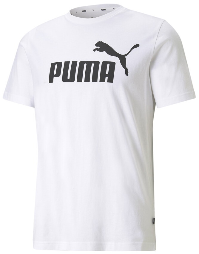 Tricou bărbătesc Puma ESS Logo Tee Cotton White 3XL