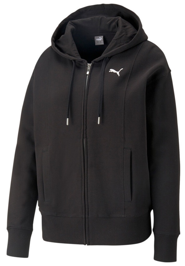 Hanorac de dama Puma Her Full-Zip Hoodie Tr Puma Black XXS (67311101)