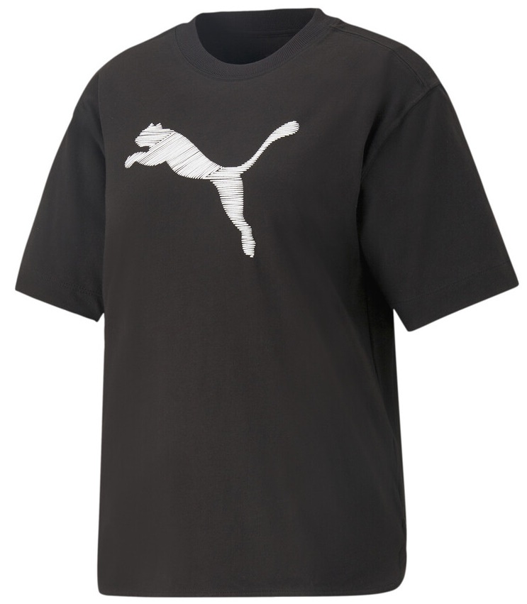 Женская футболка Puma Her Tee Puma Black XXS