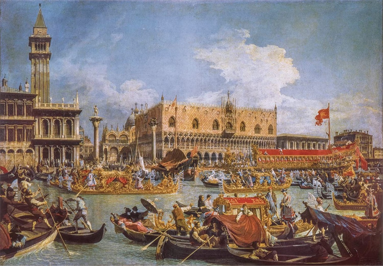 Пазл Clementoni 1000 Canaletto The Return of The Bucentaur at The Molo on Ascension Day (39764)