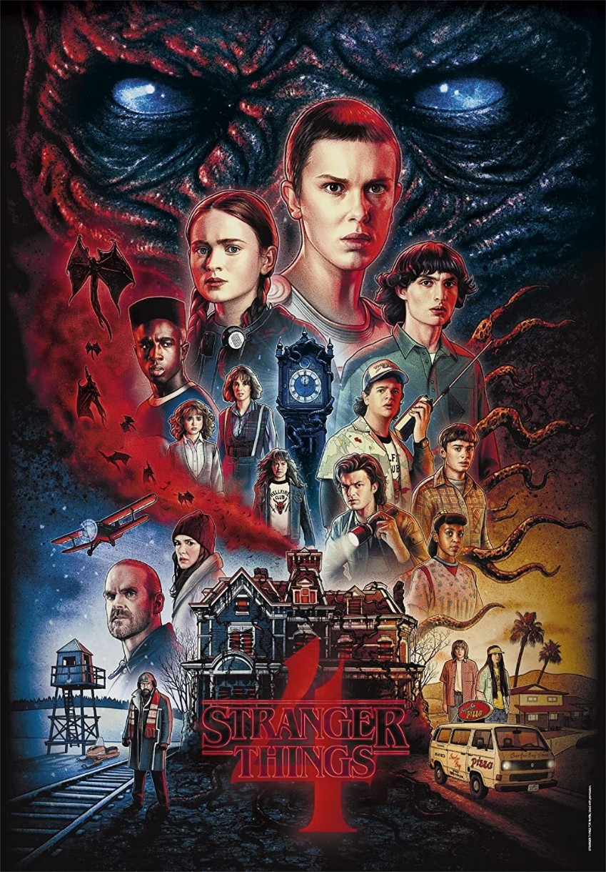 Пазл Clementoni 1000 Stranger Things (39686)