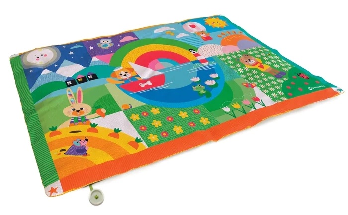 Covor joc pentru copii Clementoni Baby Friends Soft Playmat (17802)