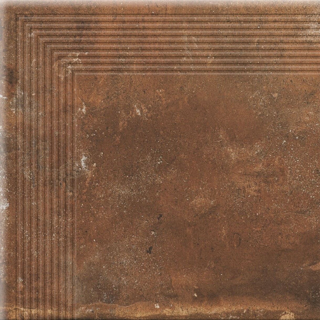 Treaptă colțară Cerrad Piatto Red 30x30cm (Steptread Corner)