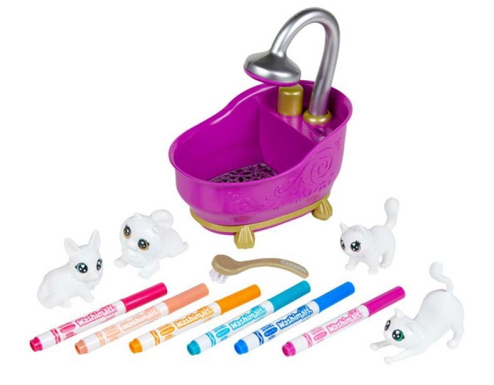 Набор для раскрашивания фигурок Crayola Washimals (747453)