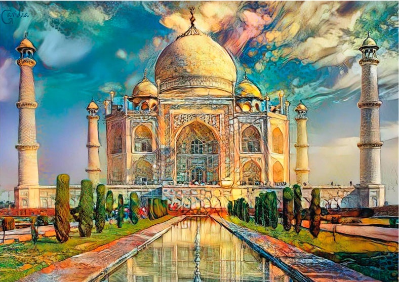 Puzzle Educa 1000 Taj Mahal (19613)