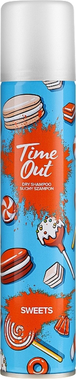 Șampon uscat pentru păr Time Out Sweets 200ml