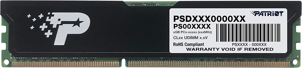Оперативная память Patriot Signature Line 8Gb DDR3-1600MHz (PSD38G16002H) 
