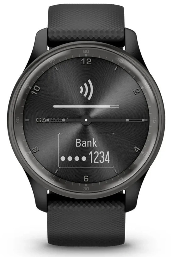 Smartwatch Garmin vívomove Trend Slate/Black (010-02665-00)