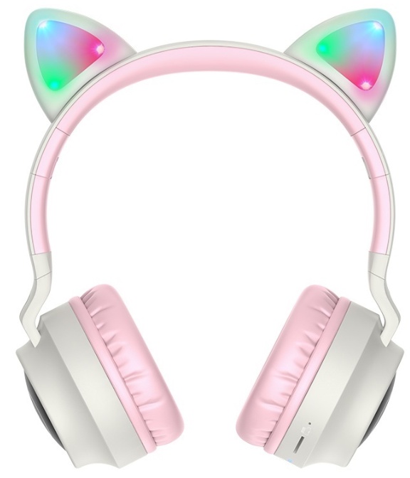 Căşti Hoco W27 Cat Ear Gray